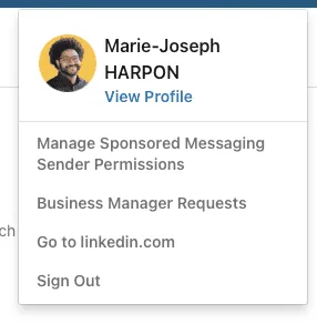 profil linkedin inmail
