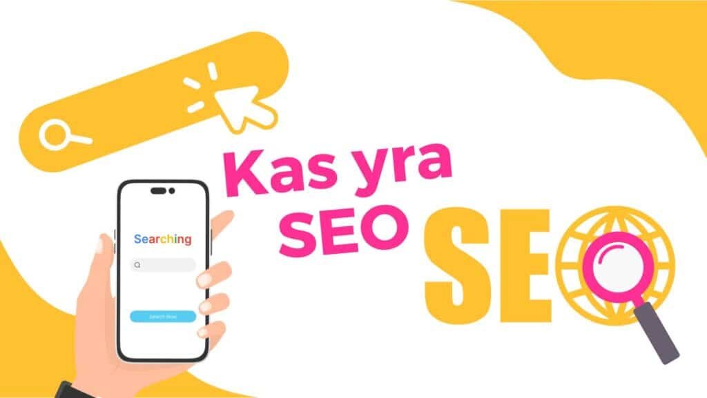 Kas yra SEO ir kaip tai veikia?
